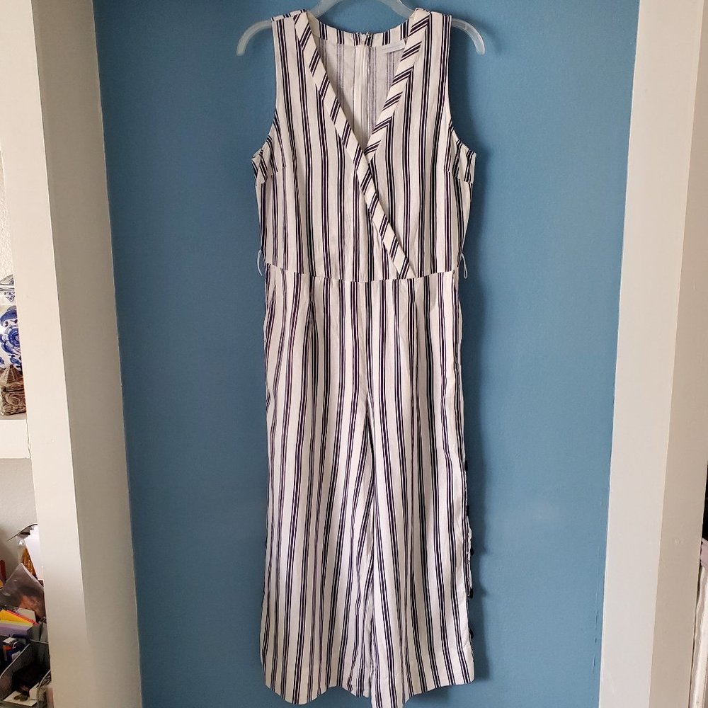NEW YORK & COMPANY, Size S, Striped Jumpsuit